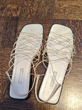 Amanda Smith Gold Sandals